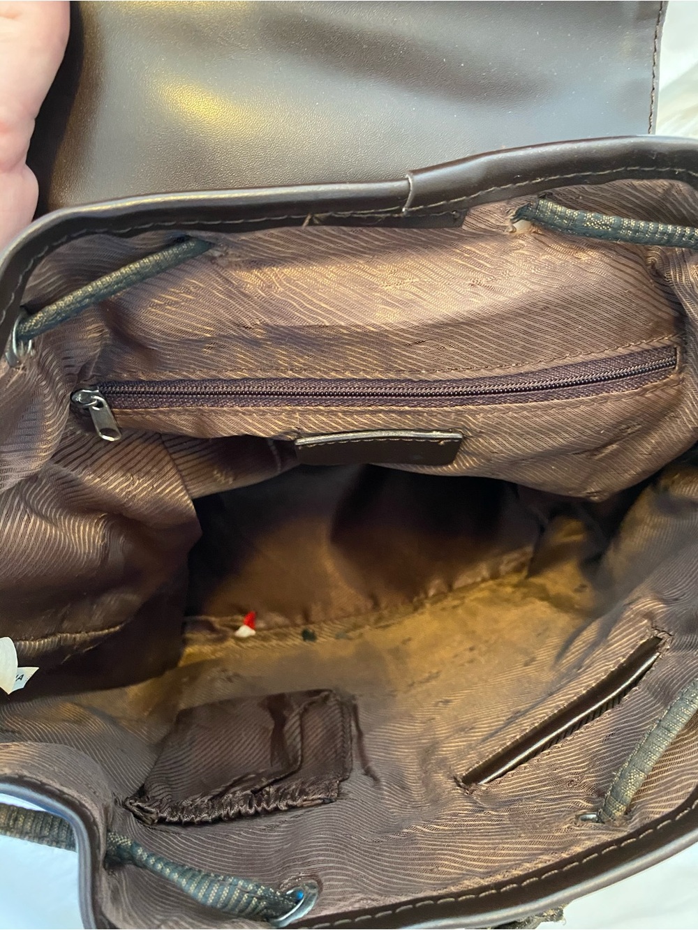 Drawstring Backpack with Front Pocket - Picture 10 of 12